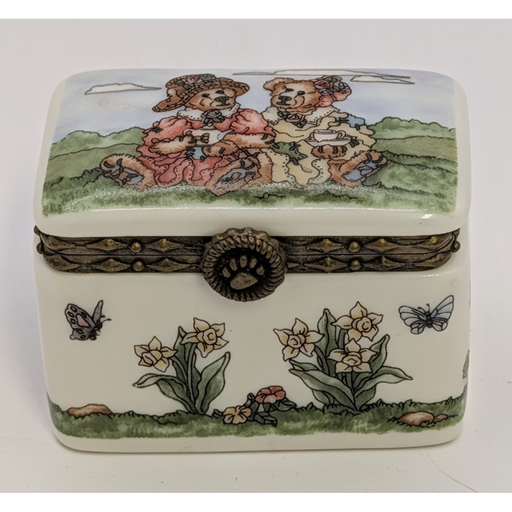 Boyd's Bear Trinket / Keepsake Box "FRIENDS FOREVER" Lmtd Ed 4E-4779